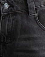 Bell Bottom Low Rise Flare Jeans in Vintage Black - Image 6