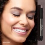 Eyeshadow 101  Crème-to-Powder Eyeshadow Stick Duo: Taupe Shimmer & Stone Matte - Image 4