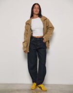 High Rise Barrel Jean in Indigo - Image 5
