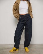 High Rise Barrel Jean in Indigo - Image 3