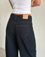 High Rise Barrel Jean in Indigo - Image 2