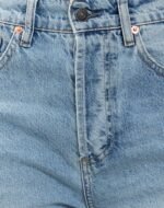 Mid Rise Straight Leg Jeans in Bleach Denim - Image 6