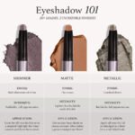 Eyeshadow 101  Crème-to-Powder Eyeshadow Stick: 6 Piece Neutral Glow - Image 2