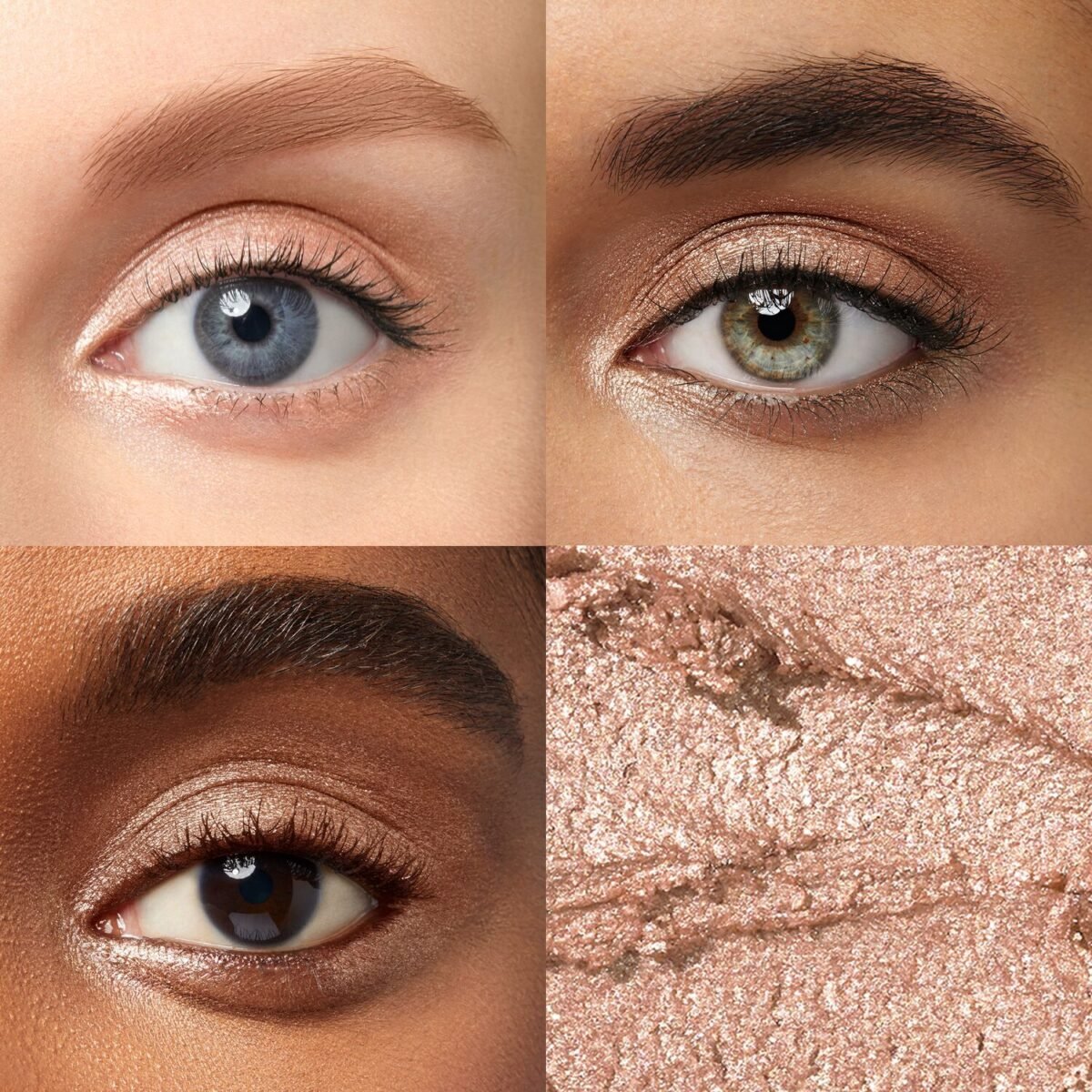 Eyeshadow 101  Crème-to-Powder Eyeshadow Stick Duo: Champagne Shimmer & Desert Matte - Image 3