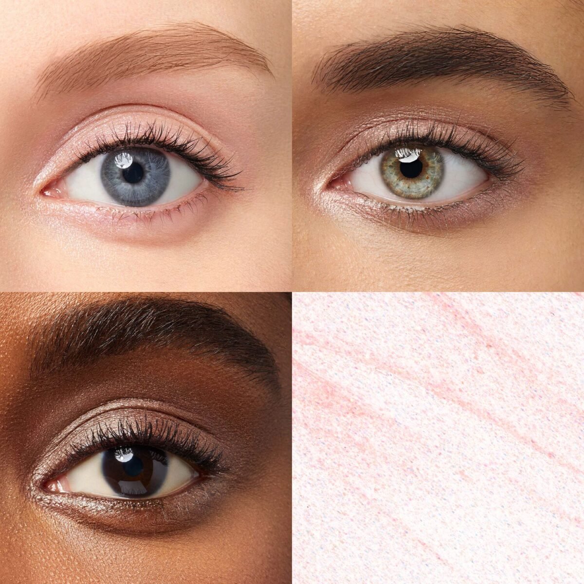 Eyeshadow 101  Crème-to-Powder Eyeshadow Stick Duo: Blush Pink Metallic & Mink Mauve Metallic - Image 3