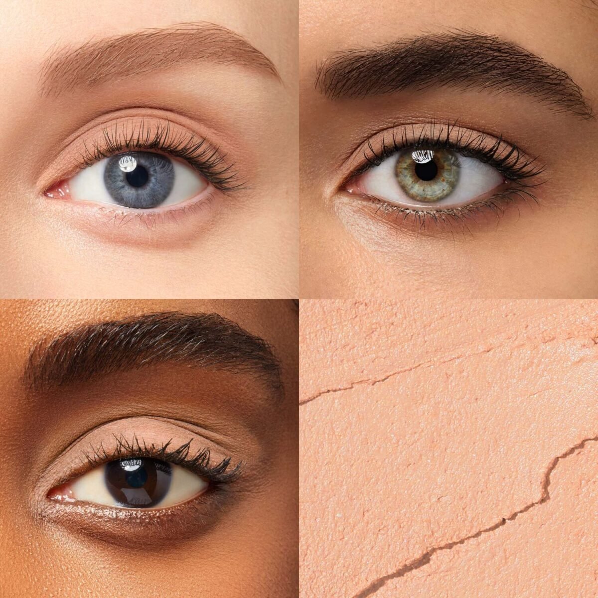 Eyeshadow 101  Crème-to-Powder Eyeshadow Stick Duo: Champagne Shimmer & Desert Matte - Image 2