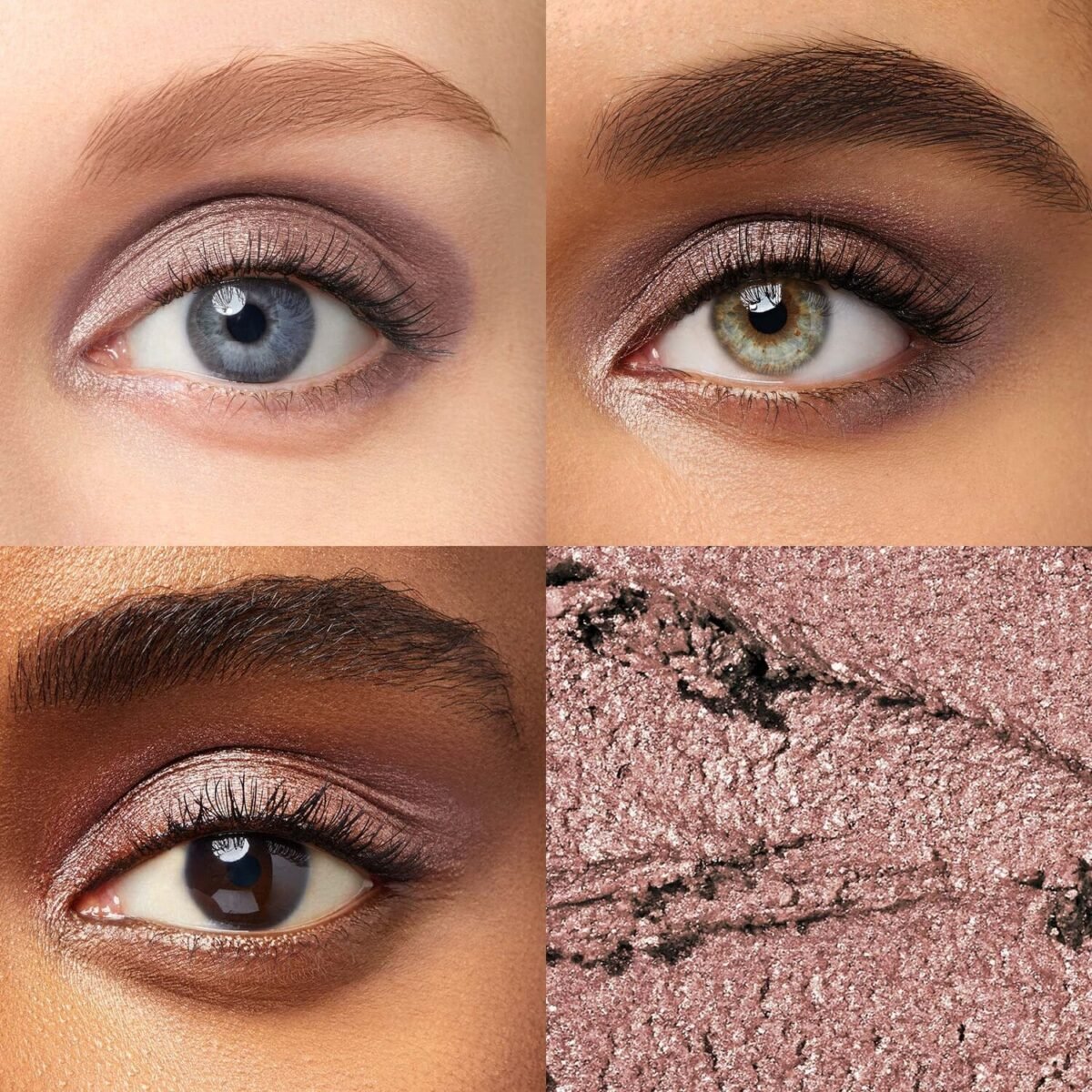 Eyeshadow 101  Crème-to-Powder Eyeshadow Stick Duo: Blush Pink Metallic & Mink Mauve Metallic - Image 2