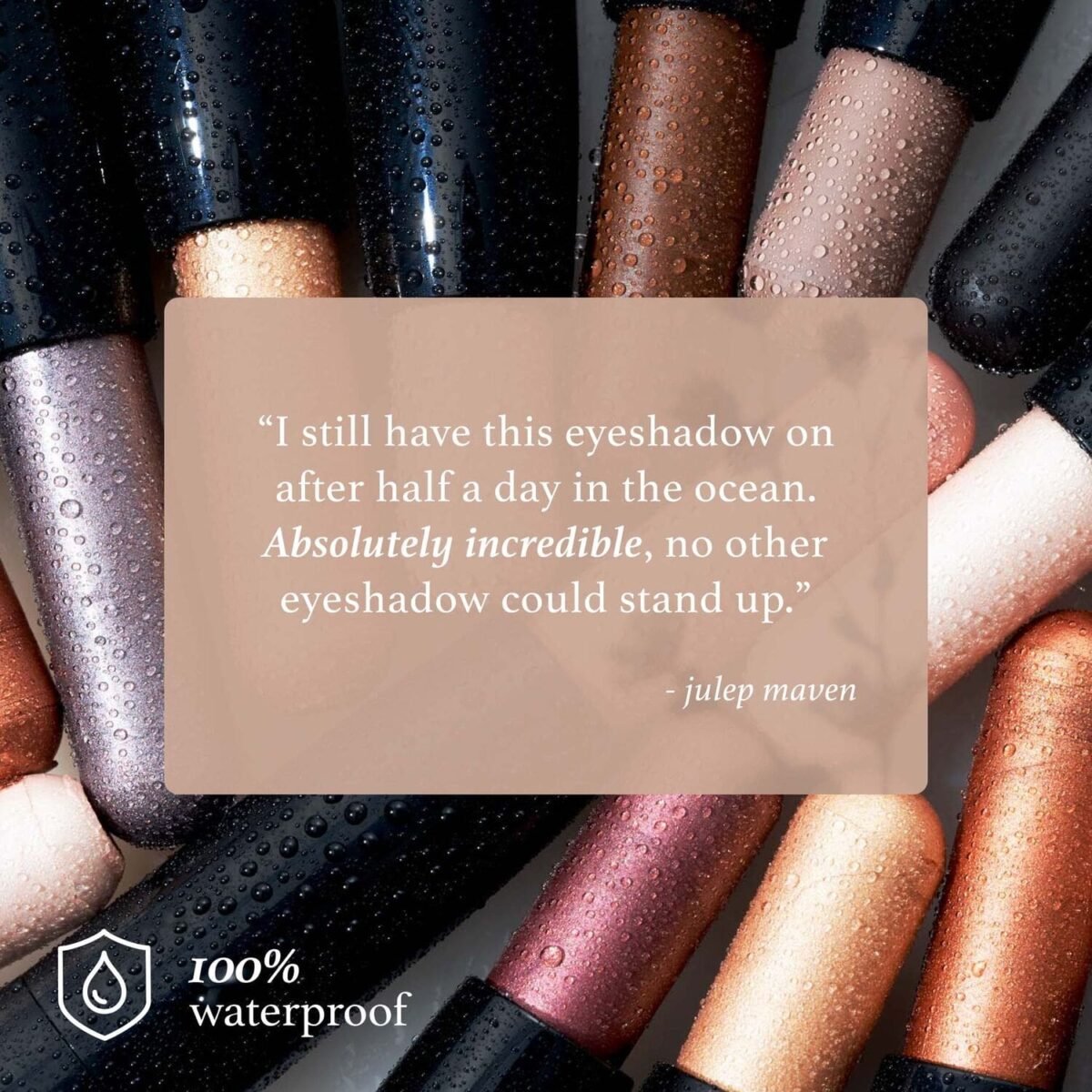 Eyeshadow 101  Crème-to-Powder Eyeshadow Stick Duo: Champagne Shimmer & Desert Matte - Image 7