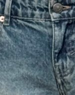 Low Rise Parallel Jeans In Dirty Blue - Image 6