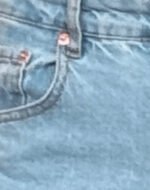 Low Rise Parallel Jeans in Light Wash Blue - Image 6