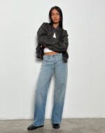 Low Rise Parallel Jeans in Vintage Bleach - Image 4