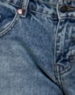 Roomy Extra Wide Low Rise Jeans in Powder Blue - Image 5