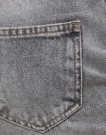 Rigid Low Rise Flare Jeans in Grey Wash - Image 6