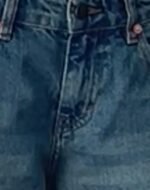 Roomy Extra Wide Low Rise Jeans in Vintage Blue Green - Image 6
