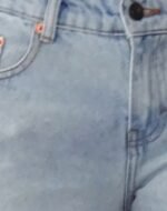 Roomy Extra Wide Low Rise Jeans in Extreme Light Blue Wash - Image 6