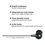 TCM125 In-Ear Headphones (With Microphone and Remote Control)     询问 ChatGPT - Image 4