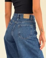 Roomy Extra Wide Jeans in Mid Blue Used - Image 5