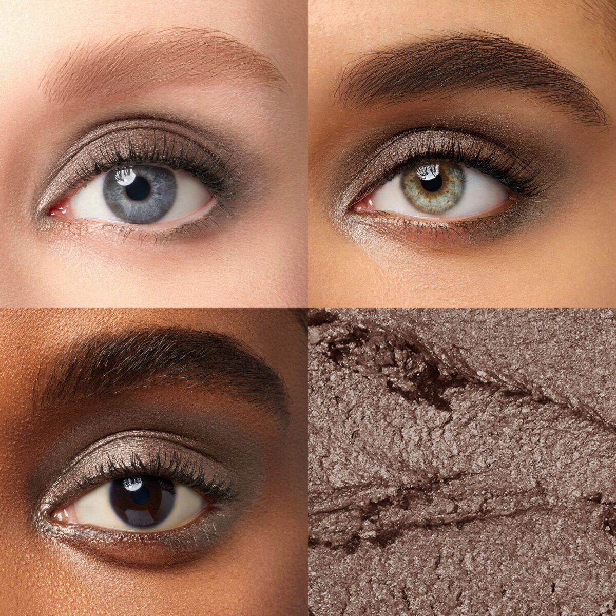 Eyeshadow 101  Crème-to-Powder Eyeshadow Stick Duo: Taupe Shimmer & Stone Matte - Image 3